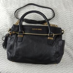 Michael Kors Bags | MK Weston Crossbody Satchel purse - Black